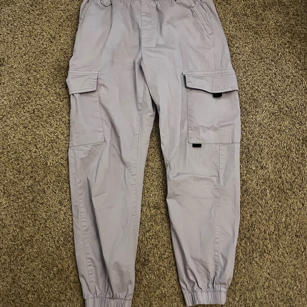 Lavender Cargo Pants